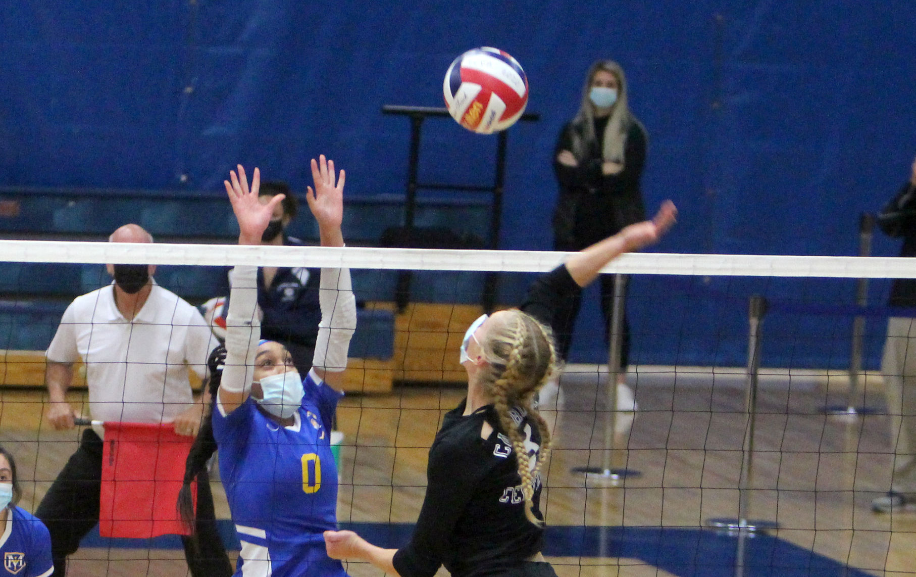 McDonell volleyball vs Catholic Central at Division 4 state championship 11-7-20